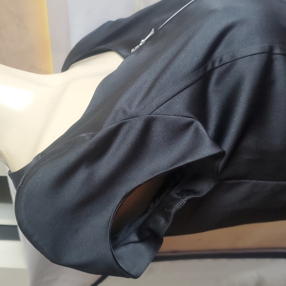 Bain De Nuit of Paris Black Dress Size S - Picture 7 of 10